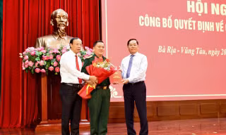 Công bố quyết định của Ban Bí thư về công tác cán bộ tại Bà Rịa – Vũng Tàu