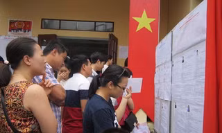 Nghệ An với trên 92% cử tri có trong danh sách bầu cử xong