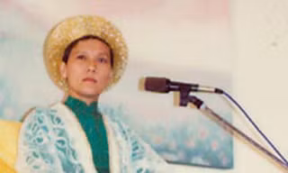 Đặng Thị Trinh tự lập ra "Thanh Hải vô thượng sư" dùng pháp hiệu "Thanh Hải". Ảnh Công an tỉnh Bắc Giang