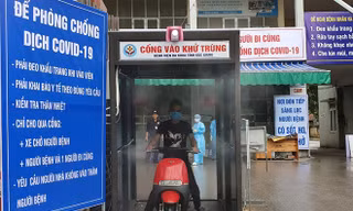 Bắc Giang lắp cổng khử khuẩn chống Covid -19 tại các bệnh viện