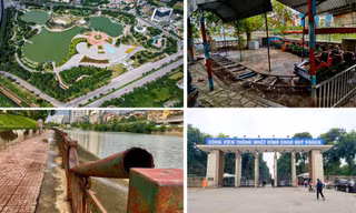 Hiện trạng các công viên chậm tiến độ ở Hà Nội