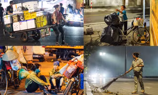 Vất vả mưu sinh trong đêm của những phụ nữ không có ngày 20/10