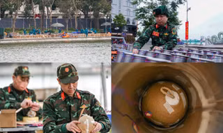 Hà Nội: Các trận địa pháo hoa sẵn sàng khai hỏa đêm giao thừa