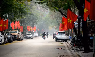 Phố phường Hà Nội yên bình ngày đầu năm mới 2024