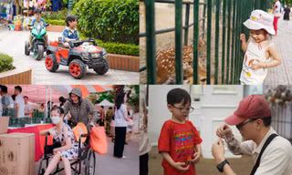 Nhiều hoạt động vui tươi, ấm áp ngày Tết thiếu nhi ở Hà Nội