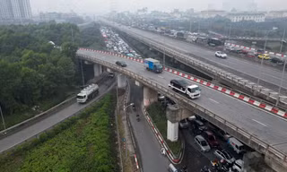 Cao tốc Pháp Vân - Cầu Giẽ thông thoáng lạ thường ngày đầu nghỉ Tết