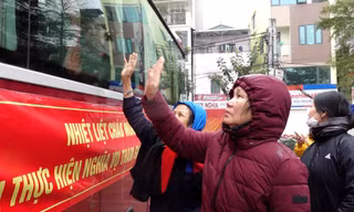Xúc động, tự hào ngày giao, nhận quân ở Hà Nội