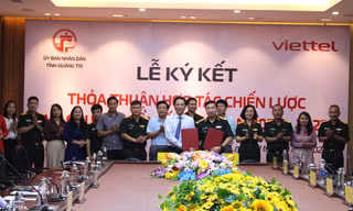 Ký kết hợp tác giữa Quảng Trị và Tập đoàn Viettel