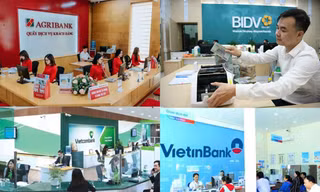 Bốn ngân hàng lớn nhất Việt Nam báo lãi kỷ lục 