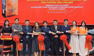 Cà phê rang xay thành phẩm của Đắk Lắk tiếp tục xuất Mỹ