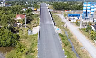 Sắp khánh thành 2 dự án giao thông quan trọng ở Cà Mau