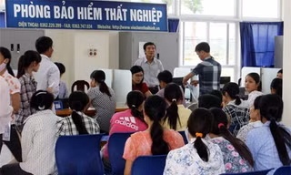 Người đề nghị trợ cấp thất nghiệp giảm mạnh 