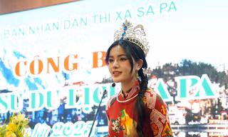 Hoa hậu Phạm Ngọc Quỳnh làm đại sứ du lịch Sa Pa năm 2025