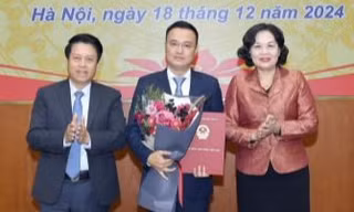 Bổ nhiệm lãnh đạo nhiều đơn vị thuộc Ngân hàng Nhà nước