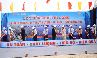 Xây cảng nước sâu hơn 14.000 tỷ đồng sau 4 năm 'bất động'