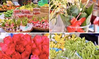 Hà Nội: Hoa tươi, đồ cúng rằm tháng Giêng 'giá mềm'