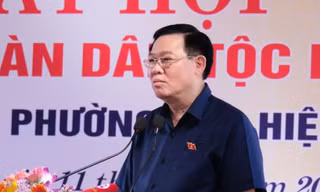 Chủ tịch Quốc hội: Thu ngân sách của Hà Nội sắp bắt kịp TPHCM
