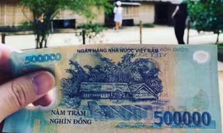 Hình ảnh in trên mặt sau tờ tiền Việt Nam không phải ai cũng biết