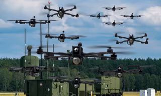 Trung Quốc chuẩn bị đối phó các cuộc xung đột sử dụng UAV. Ảnh: Aisa Times.