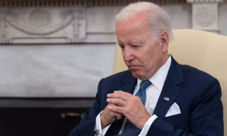 Tổng thống Mỹ Joe Biden vừa bị mắc COVID-19. Ảnh: Getty Images.