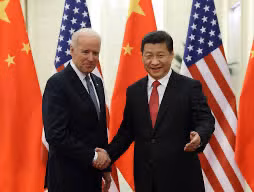 Chủ tịch Trung Quốc Tập Cận Bình và Tổng thống Mỹ Joe Biden. Ảnh: Xinhua.