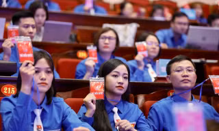 Hai đại biểu 16 tuổi dự Đại hội Đoàn tỉnh Bắc Ninh lần thứ XV