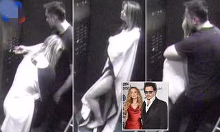 Cô đào Amber Heard lộ ảnh 'cắm sừng' chồng cũ Johnny Depp
