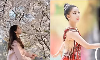 Vẻ đẹp trong trẻo, xinh như búp bê của 'nữ thần thể dục dụng cụ thế hệ mới' xứ Hàn 