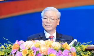 Tổng Bí thư, Chủ tịch nước Nguyễn Phú Trọng phát biểu tại Lễ kỷ niệm 90 năm thành lập Đoàn