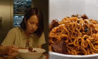 Giới trẻ Mỹ đua nhau mua mì trộn thịt bò 'Ký sinh trùng' trong mùa dịch
