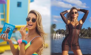Đường cong nảy nở rực lửa của người mẫu áo tắm Cindy Prado