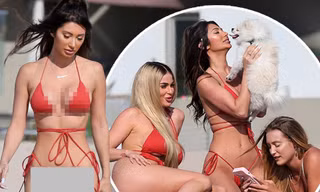 Ba mỹ nhân game show 18+ Too Hot to Handle diện bikini 'đốt cháy' biển hè