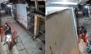 Vợ xem camera, ngỡ ngàng thấy cảnh chồng và người yêu cũ của mình trước cổng
