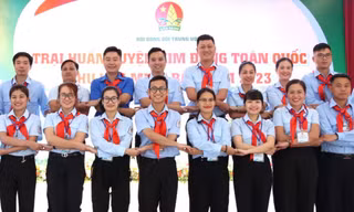 Khai mạc trại huấn luyện Kim Đồng toàn quốc khu vực phía Bắc