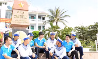 Thực hiện công trình sinh viên ở Trường Sa 