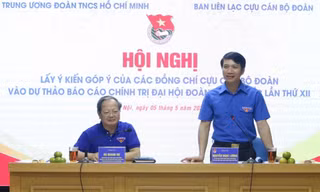 Hội nghị diễn ra dưới sự chủ trì của anh Nguyễn Ngọc Lương, Bí thư T.Ư Đoàn, Chủ tịch T.Ư Hội LHTN Việt Nam; ông Hà Quang Dự, nguyên Bí thư thứ nhất T.Ư Đoàn, Trưởng ban Liên lạc cựu cán bộ Đoàn Thanh niên Việt Nam.