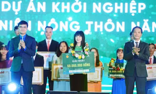 Thanh niên có doanh thu 706 tỷ đồng/năm được trao giải thưởng Lương Định Của