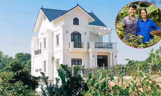 Chàng trai 26 tuổi tích cóp 8 năm, xây nhà bạc tỷ tặng mẹ ở Thái Nguyên