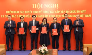 6 lãnh đạo đơn vị của Viện Hàn lâm KH&CN xin thôi chức