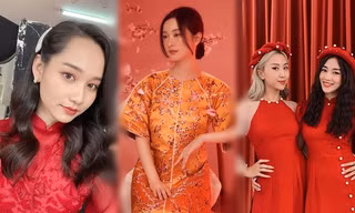 Ngọc nữ phim 'Mắt Biếc' và các hot girl 9x lung linh đón Tết 