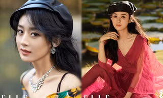 Triệu Lệ Dĩnh trẻ xinh ngỡ ngàng trên Elle số tân niên 2021