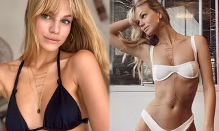 Hình thể tuyệt mỹ của 'chân dài' 9x Nadine Leopold