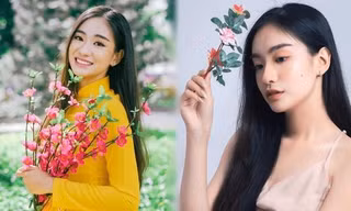 Nữ sinh trường Huflit tươi tắn với nhan sắc 'gây thương nhớ'