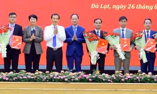 Lâm Đồng điều động, bổ nhiệm nhiều cán bộ chủ chốt