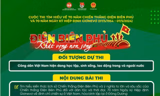 Thi tìm hiểu 70 năm Điện Biên Phủ - Khát vọng non sông