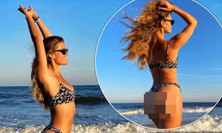 Mê đắm sắc vóc thanh xuân của mỹ nhân Đan Mạch Nina Agdal