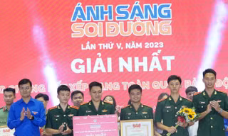 Ban Thanh niên Quân đội về Nhất Hội thi Ánh sáng soi đường năm 2023