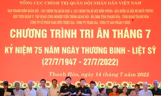 Tuổi trẻ Quân đội tri ân tháng 7