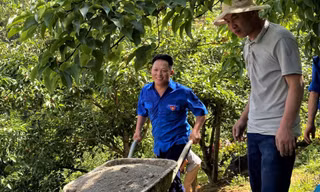 Bí thư Đoàn người Mông làm du lịch 