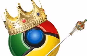 Chrome vượt Internet Explorer, là trình duyệt số một